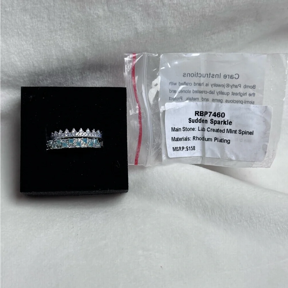 Size 9 Bomb Party Sudden Sparkle Ring RBP7460 - Picture 2 of 3